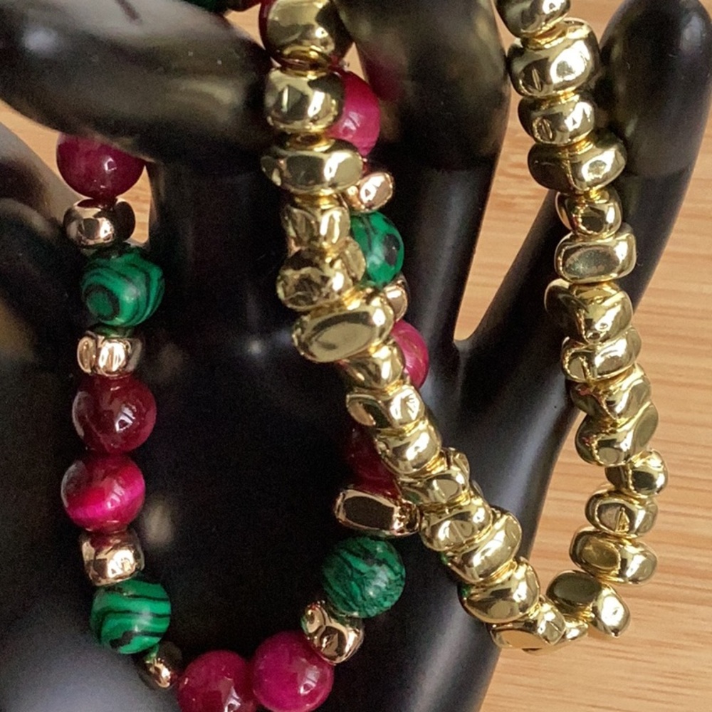 Mixed Bead Bracelets
